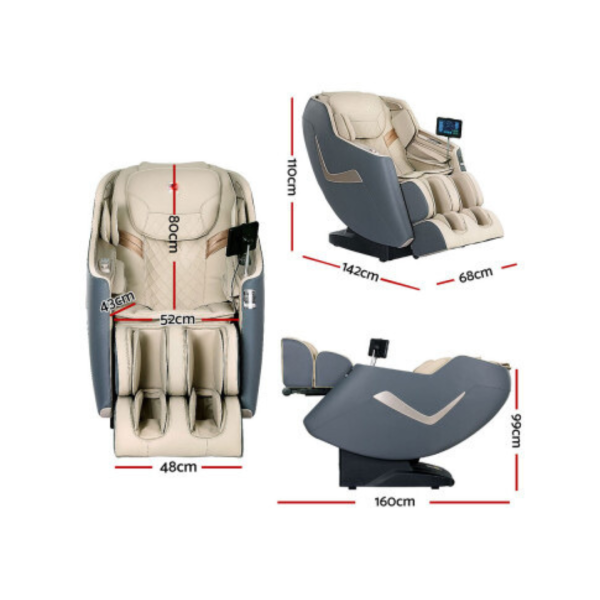 Deluxe Heated Massage Chair Recliner | Full Body | 150Kg Weight Capacity